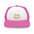 Gold "Ruby Raccoon" Foam Front Dog Name Cap