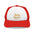 Gold "Ruby Raccoon" Foam Front Dog Name Cap