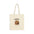 Gingerbread Architect Cotton Tote Bag — Holiday Gingerbread House Canvas Shopper
