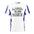 White and Blue -  AAG - Unisex Cut & Sew Tee