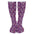 Purple Skeleton Party  - Tube Socks