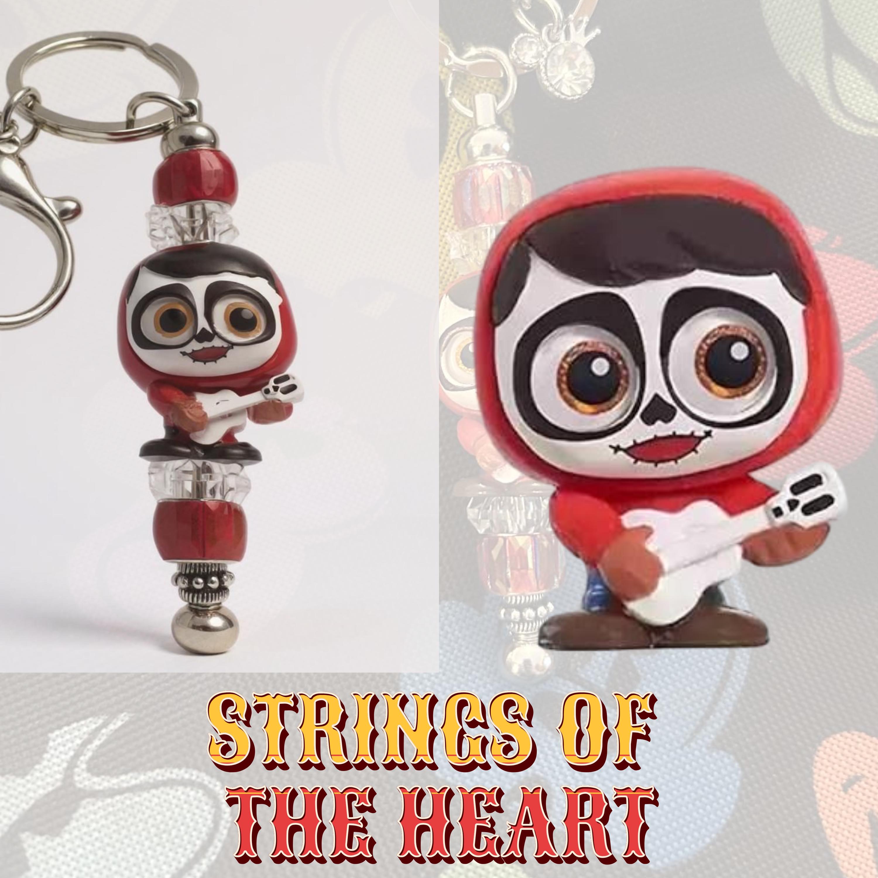 Strings of The Heart - Bag Charm
