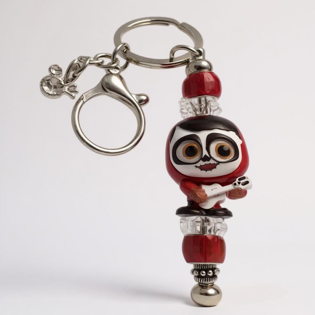 Strings of The Heart - Bag Charm